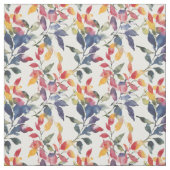 水彩葉 ファブリック (見本)