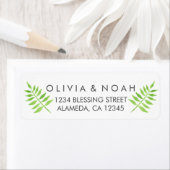 水彩葉 ラベル (インサイチュ)