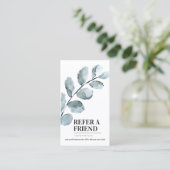 水彩葉 紹介カード (スタンド正面)