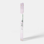 水彩葡萄ワインアート iPhoneケース (右側面)