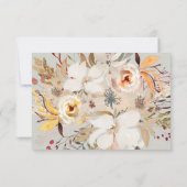 水彩葬儀サンキューカード |記念カード サンキューカード (裏面)