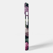水彩薄紫パーソナライズされた花 Case-Mate iPhoneケース (裏面 / 左)