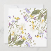 水彩薄紫結婚ズ セーブザデート (裏面)