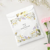 水彩薄紫結婚ズ フェイバーバッグ (封をした状態)