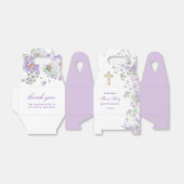 水彩薄紫花第1聖母ゲーブル フェイバーボックス (折り畳みなし)