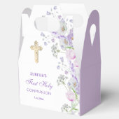 水彩薄紫花第1聖母ゲーブル フェイバーボックス (オープン)