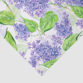 水彩薄紫花 薄葉紙 (詳細)