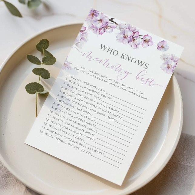 水彩薄紫誰がママのゲームを知っ最高のている (クリエイターアップロード済み)