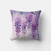 水彩藤ささみ クッション (正面)