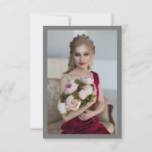 水彩藤の写真 |バルミツワー サンキューカード (裏面)