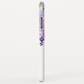 水彩藤の名前パーソナライズされたモノグラム Case-Mate iPhoneケース (裏面/右)