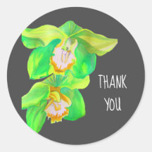 水彩蘭感謝してい花ポップ・アートの