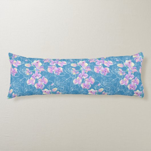 水彩蘭描蘭 ボディピロー (正面)