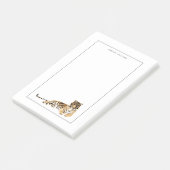 水彩虎の休息 ポストイット (アングル)