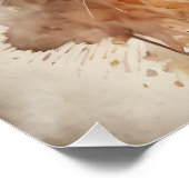 水彩虎10番 ポスター (コーナー)