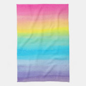 水彩虹のキッチンタオル キッチンタオル (縦)