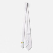 水彩虹のハート ネクタイ (裏面)