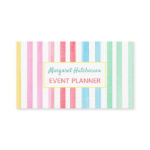 水彩虹ストライプのフェミニン