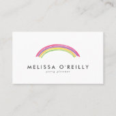 水彩虹パーティープランナー名刺 名刺 (正面)