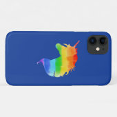 水彩虹ユニコーン Case-Mate iPhoneケース (裏面(横))