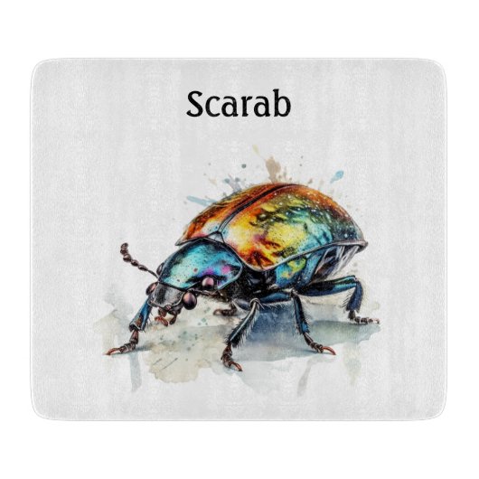 水彩虹彩甲虫カスタム、 カッティングボード (正面)