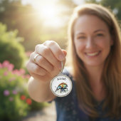 水彩虹彩甲虫カスタム、 キーホルダー