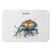 水彩虹彩甲虫カスタム、 バスマット (正面)