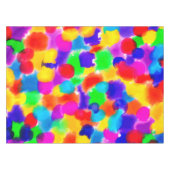 水彩虹色 テーブルクロス (正面(横))