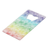 水彩虹 クレジットカード栓抜き (正面アングル)