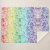水彩虹 シェルパブランケット (正面(横))