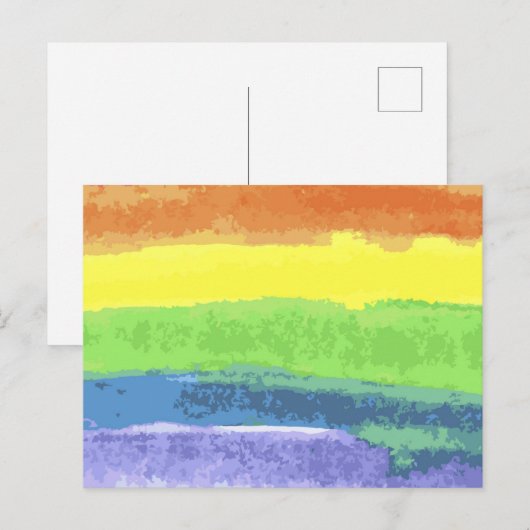 水彩虹 ポストカード (正面/裏面)