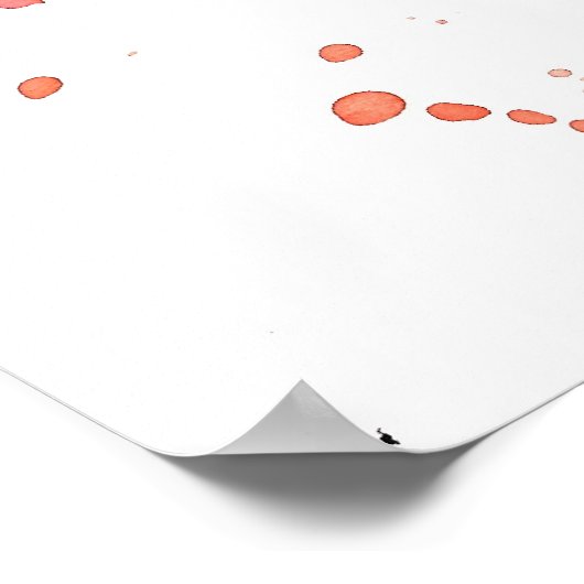 水彩蛸 ポスター (角)