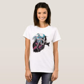 水彩蛸 Tシャツ (正面フル)