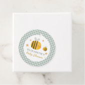 水彩蜂蜜甘い赤ちゃんシャワー フェイバータグ (インサイチュ)