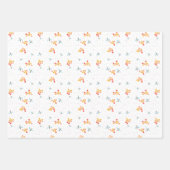 水彩蜂  ラッピングペーパーシート (正面2)