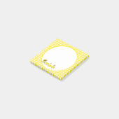 水彩蝶々とヒマワリ ポストイット (アングル)