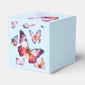 水彩蝶々（ピンクとブルー） フェイバーボックス (裏面サイド)