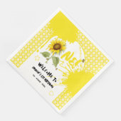 水彩蝶とヒマワリ1日の誕生日 (コーナー)