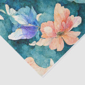 水彩蝶と花 薄葉紙 (詳細)