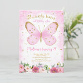 水彩蝶の招待状 招待状 (スタンド正面)