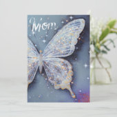 水彩蝶の母の日カード (スタンド正面)