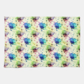 水彩蝶キッチンタオル キッチンタオル (横)