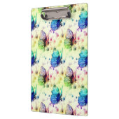 水彩蝶クリップボード クリップボード (左)