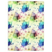 水彩蝶クリップボード クリップボード (裏面)