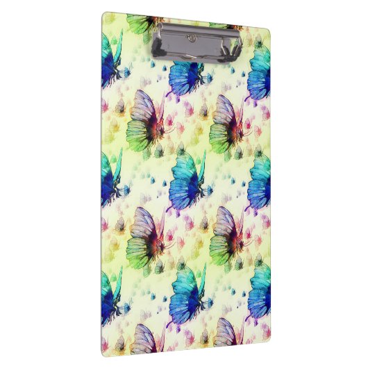 水彩蝶クリップボード クリップボード (右)
