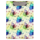 水彩蝶クリップボード クリップボード (正面)