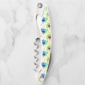 水彩蝶コルク抜き ソムリエナイフ (正面)