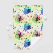 水彩蝶ゴルフタオル ゴルフタオル (インサイチュ)