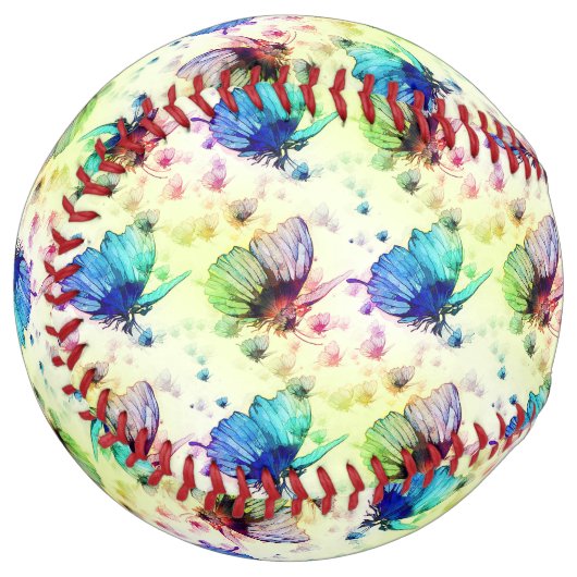 水彩蝶ソフトボール ソフトボール (正面左)