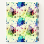 水彩蝶ノートブック ノートブック (裏面)